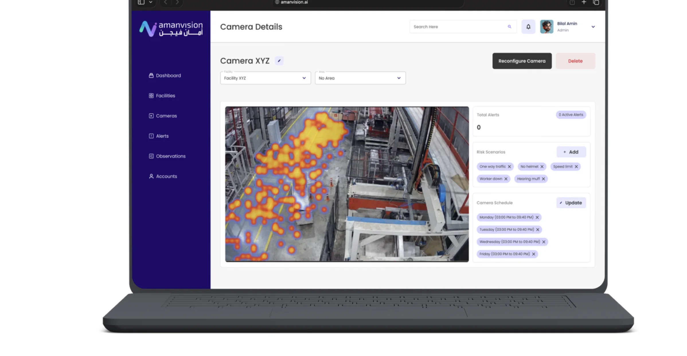 AmanVision — AI-powered HSE safety and compliance platform
